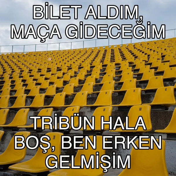 Maç günü boş koltuk
