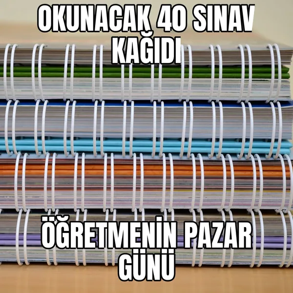 Öğretmenin pazar günü