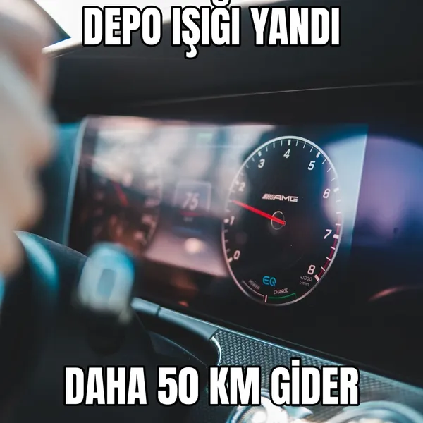 Depo ışığı yandı