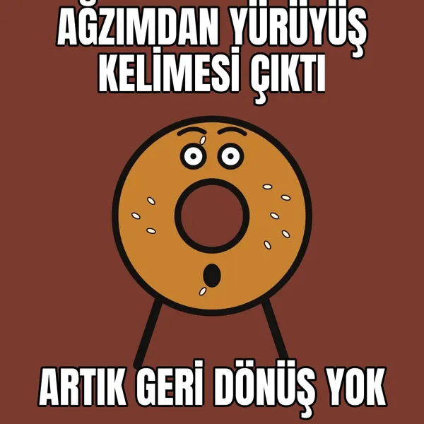 Köpek ve yürüyüş kelimesi