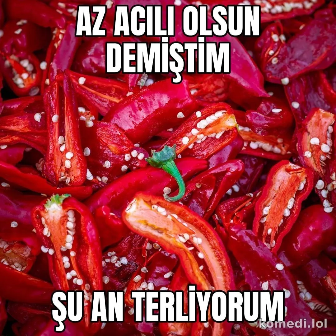 Az acılı olsun