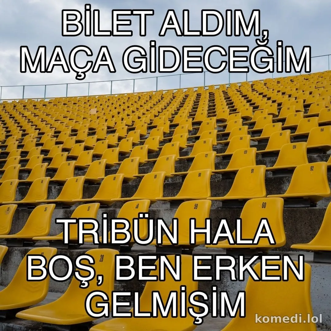 Maç günü boş koltuk