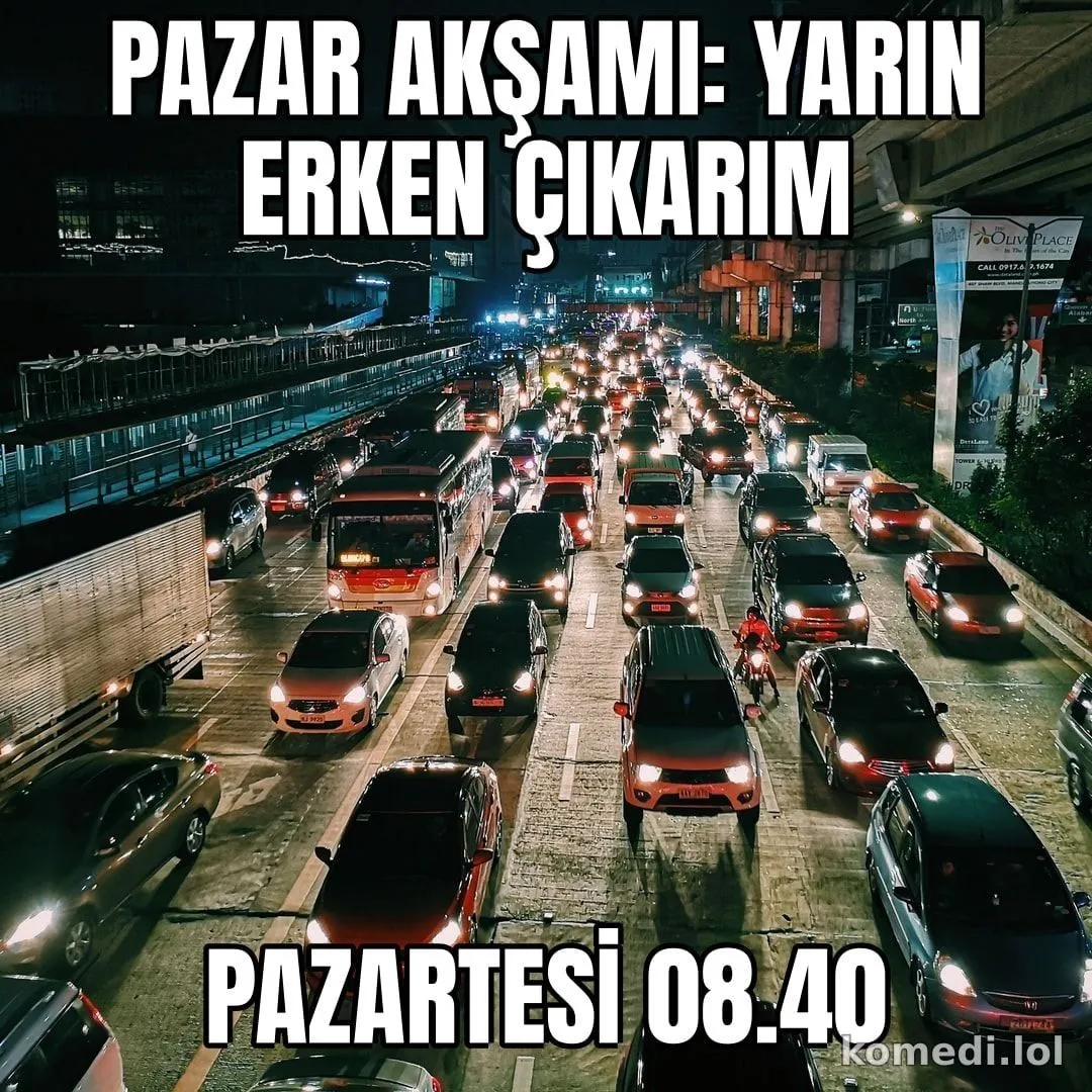Pazartesi trafiği