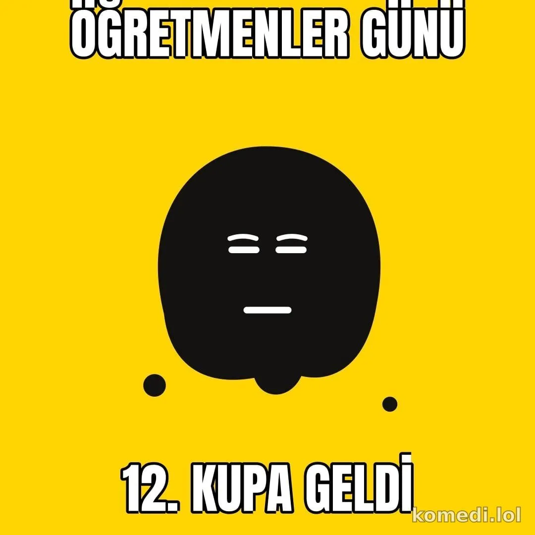 Öğretmenler Günü kupası